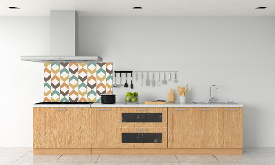 Achterwand keuken Retro achtergrond
