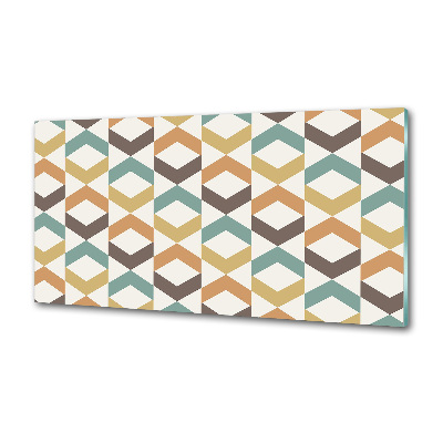 Panel między meble w kuchni Retro tło