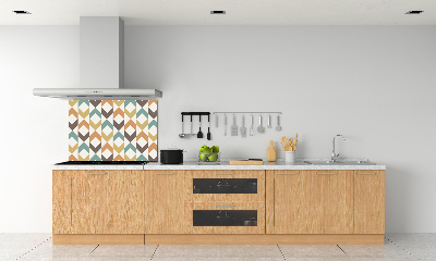 Achterwand keuken Retro achtergrond