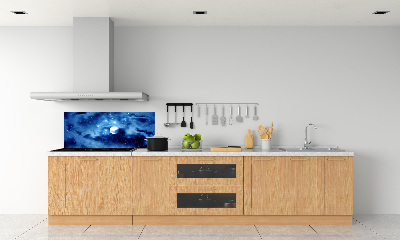 Glazen achterwand keuken Volle maan