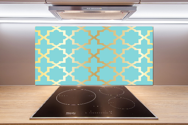 Spatscherm keuken Arabisch patroon