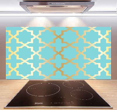 Spatscherm keuken Arabisch patroon