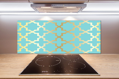 Spatscherm keuken Arabisch patroon
