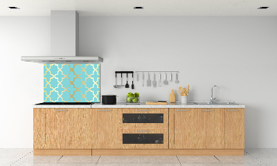 Spatscherm keuken Arabisch patroon