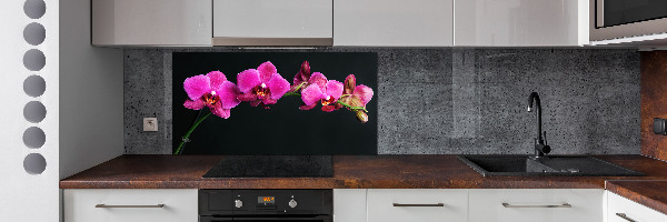 Achterwand keuken Orchidee