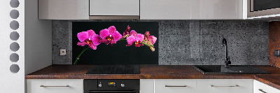 Achterwand keuken Orchidee