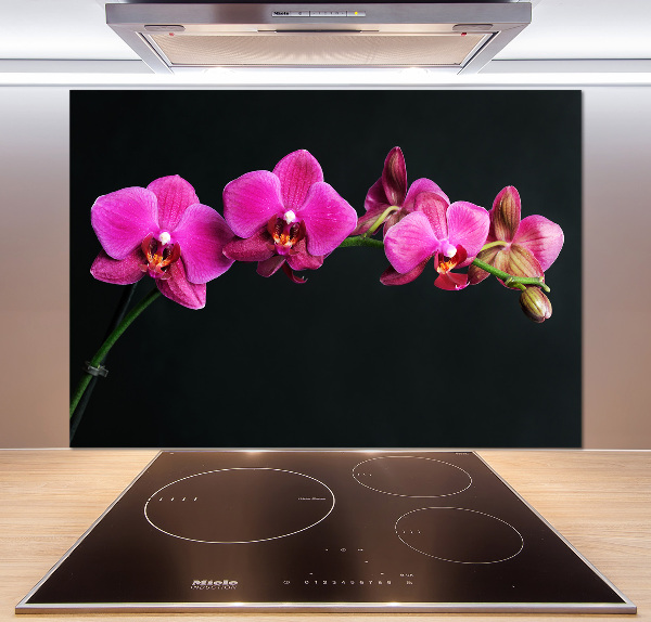 Achterwand keuken Orchidee