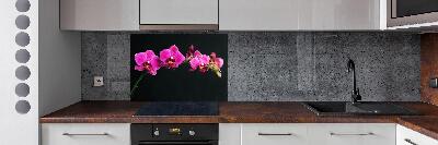 Achterwand keuken Orchidee