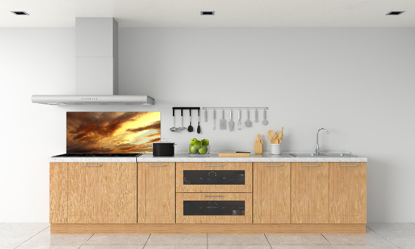Achterwand keuken Zonsopgang