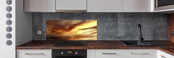 Achterwand keuken Zonsopgang