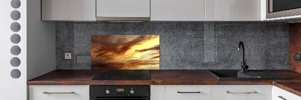 Achterwand keuken Zonsopgang