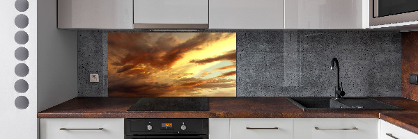 Achterwand keuken Zonsopgang