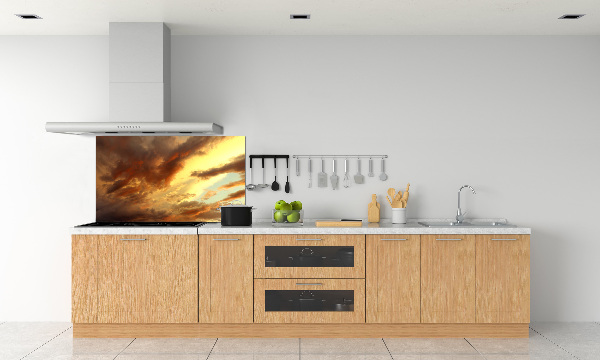 Achterwand keuken Zonsopgang