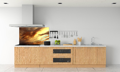 Achterwand keuken Zonsopgang