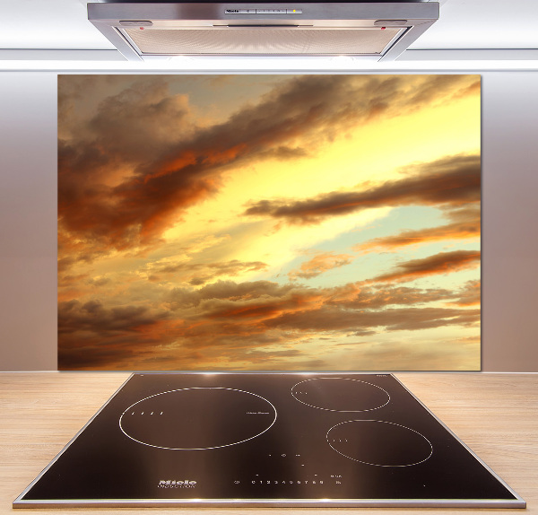 Achterwand keuken Zonsopgang