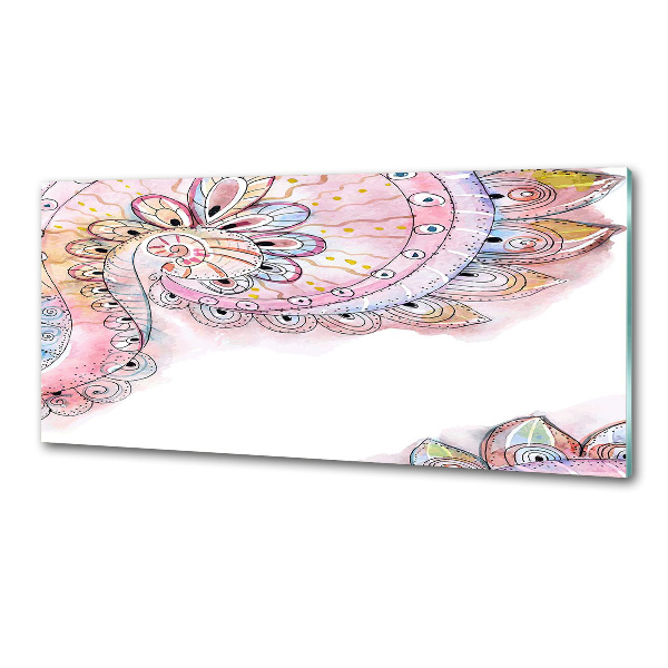 Glazen achterwand keuken Abstract patroon