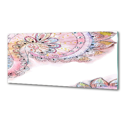 Glazen achterwand keuken Abstract patroon