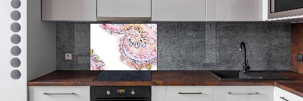 Glazen achterwand keuken Abstract patroon
