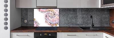 Glazen achterwand keuken Abstract patroon