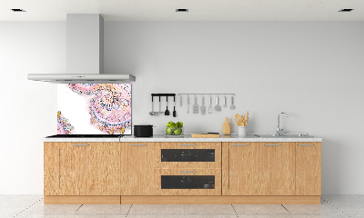 Glazen achterwand keuken Abstract patroon