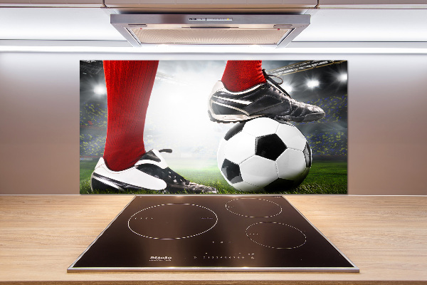 Spatscherm keuken Voetballersbenen