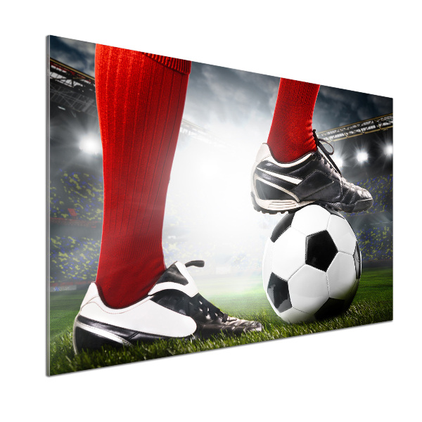 Spatscherm keuken Voetballersbenen