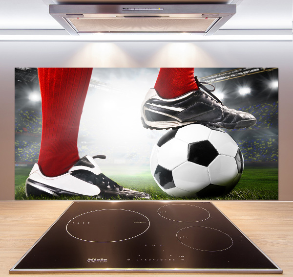Spatscherm keuken Voetballersbenen