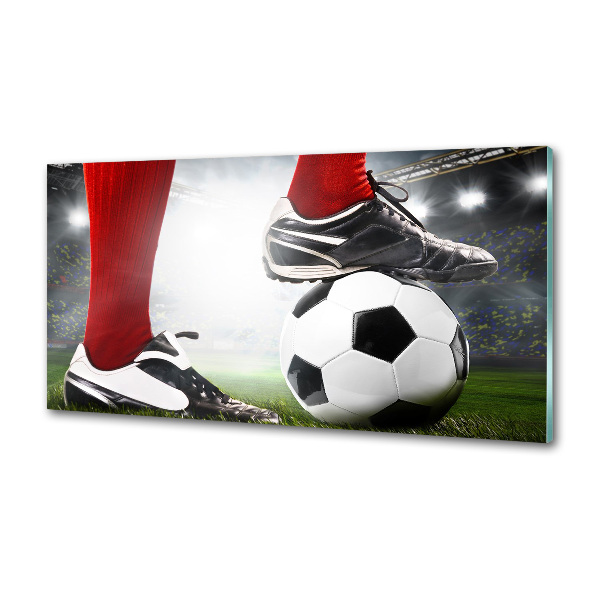 Spatscherm keuken Voetballersbenen