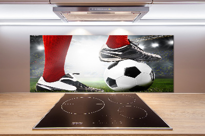 Spatscherm keuken Voetballersbenen