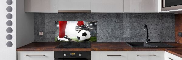 Spatscherm keuken Voetballersbenen