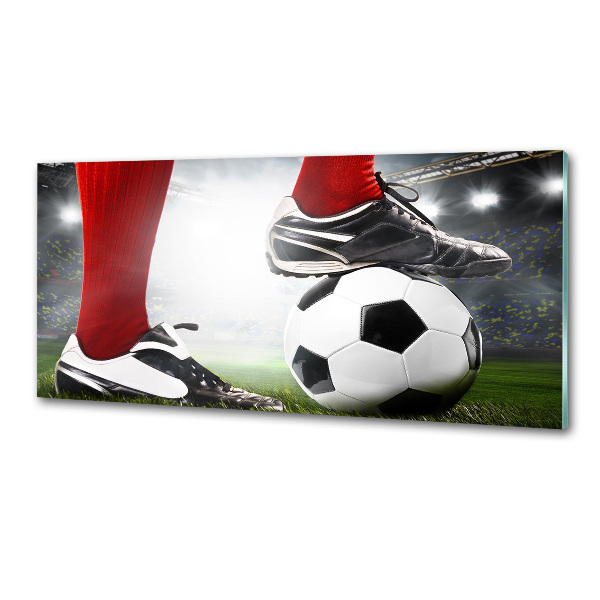 Spatscherm keuken Voetballersbenen