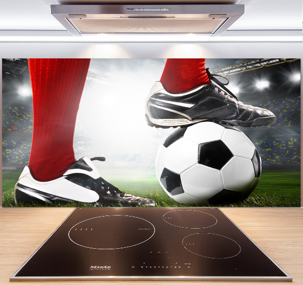 Spatscherm keuken Voetballersbenen
