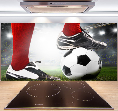 Spatscherm keuken Voetballersbenen