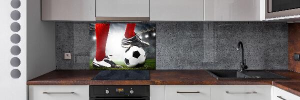 Spatscherm keuken Voetballersbenen