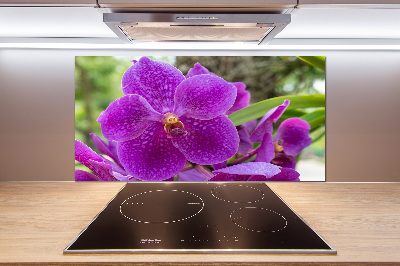 Panel między meble w kuchni Orchidea