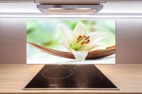 Panel szklany do kuchni Lilia