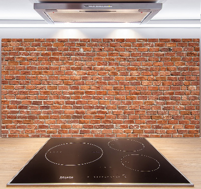 Spatplaat keuken Bakstenen muur