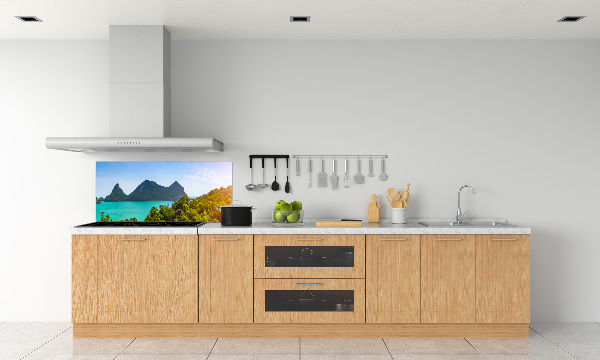 Glazen achterwand keuken Panorama Thailand