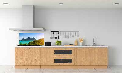 Glazen achterwand keuken Panorama Thailand