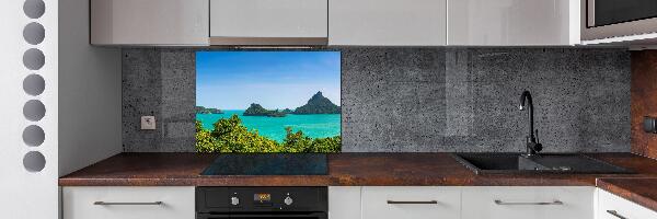 Glazen achterwand keuken Panorama Thailand