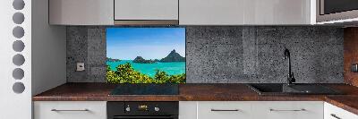 Glazen achterwand keuken Panorama Thailand