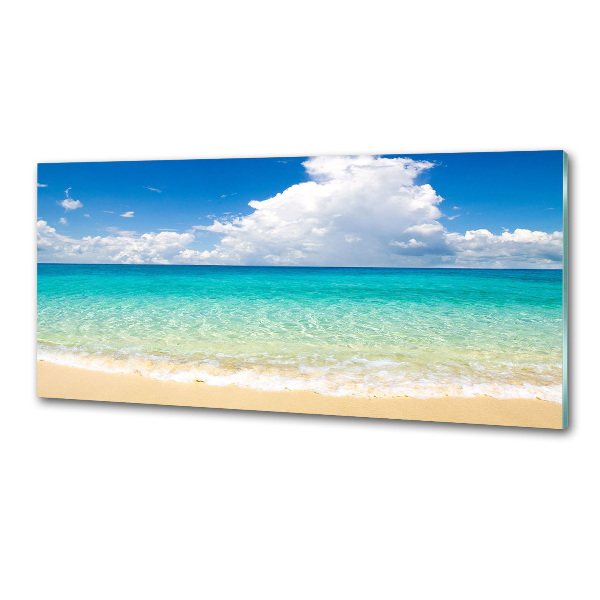 Spatscherm keuken Paradijsstrand