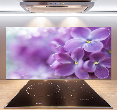 Spatplaat keuken Seringbloemen