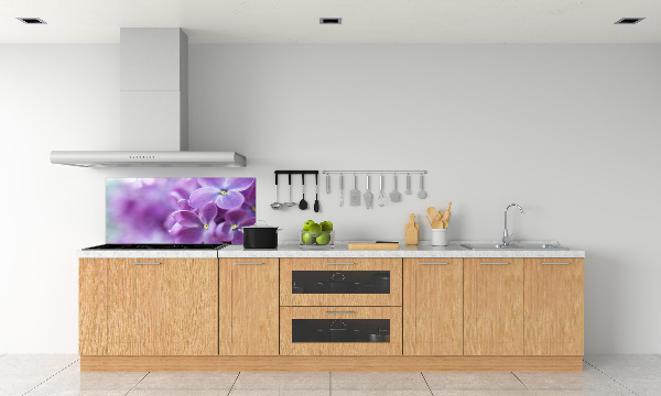 Spatplaat keuken Seringbloemen