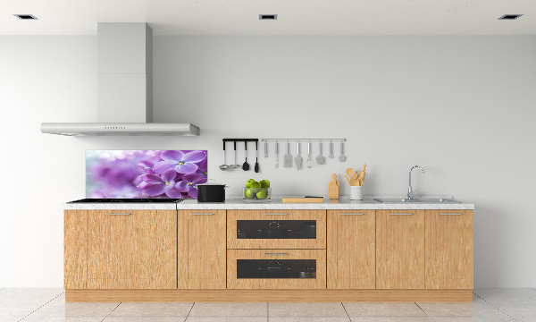 Spatplaat keuken Seringbloemen