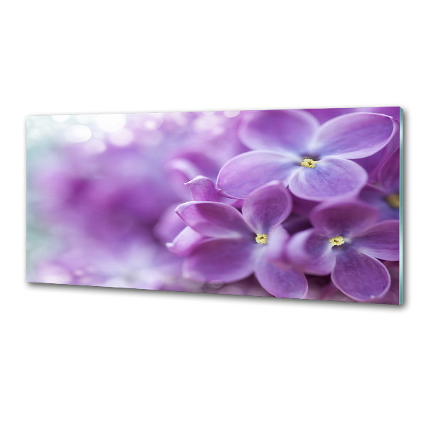 Spatplaat keuken Seringbloemen