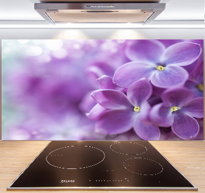Spatplaat keuken Seringbloemen