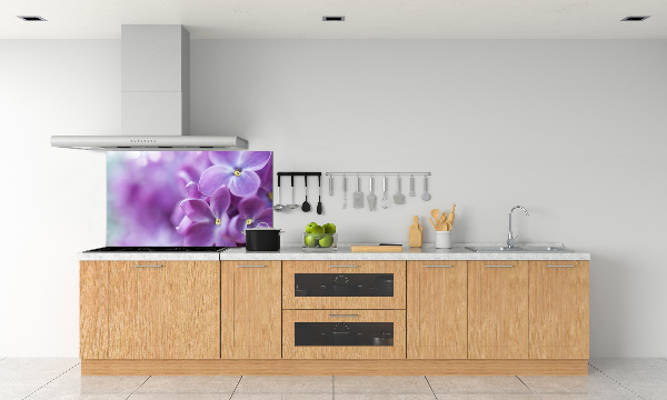 Spatplaat keuken Seringbloemen