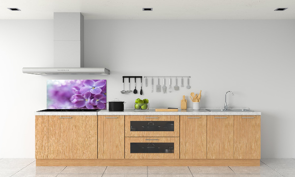 Spatplaat keuken Seringbloemen