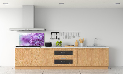 Spatplaat keuken Seringbloemen